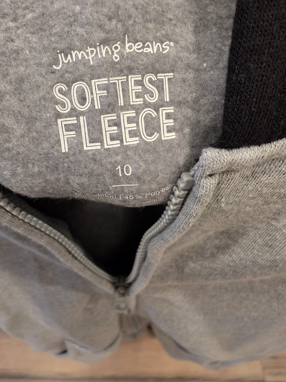 Boys' Size 10 Zip Up Hoodie Lot, 365 Kids And Jumping Beans - Picture 7 of 7